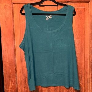 Terra & Sky Teal Tank Top